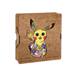 Pikachu | Puzzle din lemn | 25x33cm | 53 piese