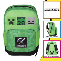 Rucsac Minecraft, verde